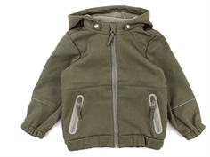 Wheat transition jacket/softshell jacket Henning forest melange
